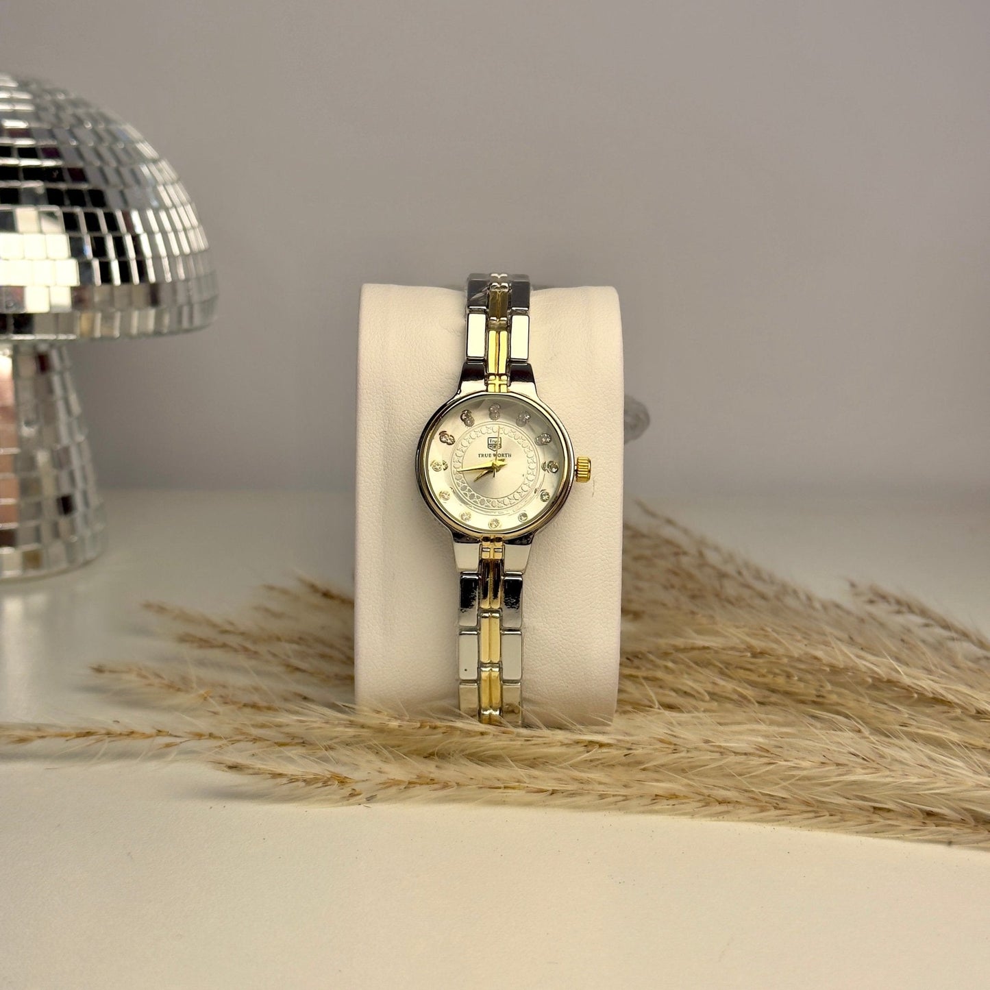 Dual-Tone Uhr For Slim Wrist
