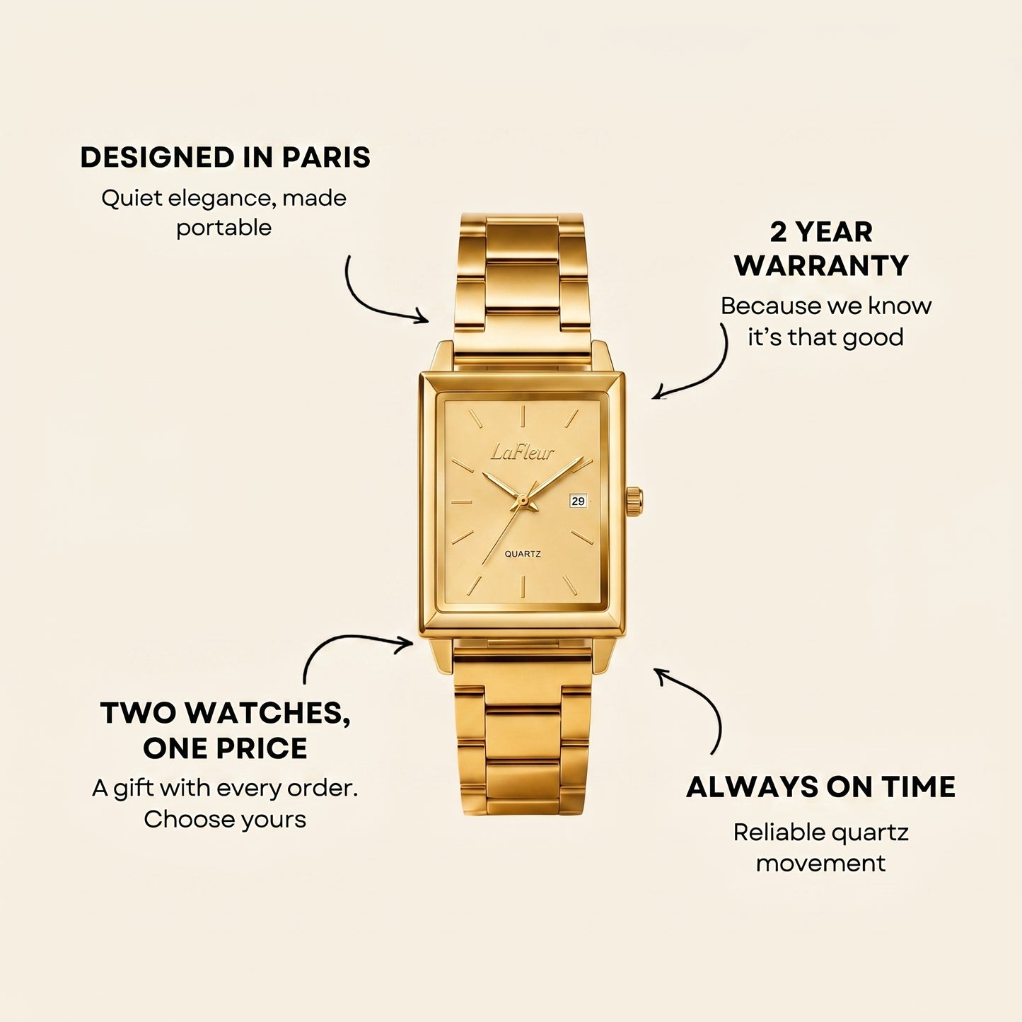 Le Marais Watch Pearl