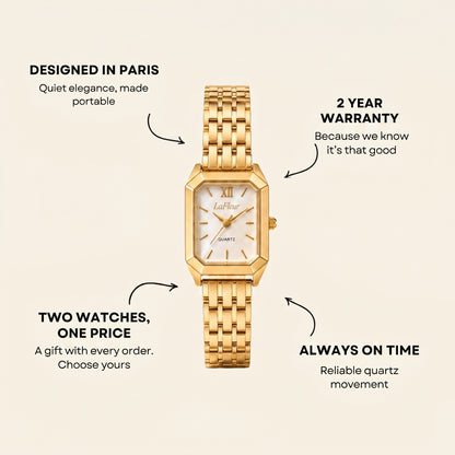 Le Marais Watch Gold