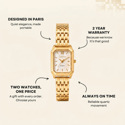 Le Marais Watch Gold