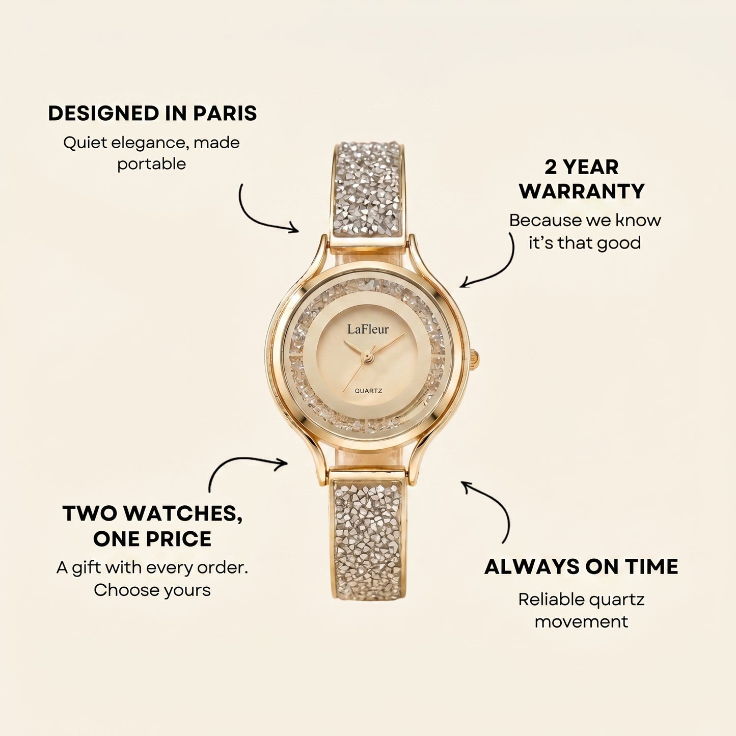 Vendôme Watch Gold