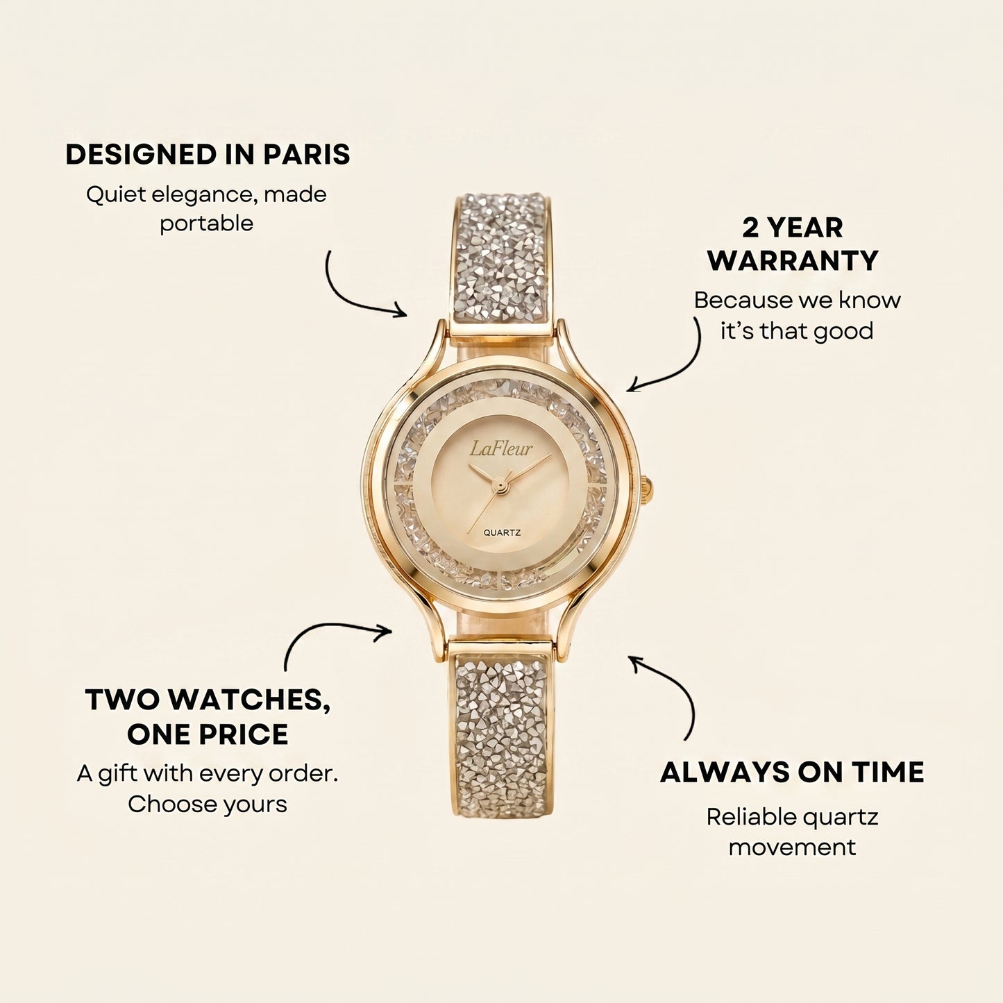 Vendôme Watch Gold