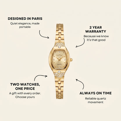Trocadéro Watch Gold