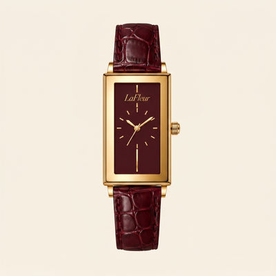 Montaigne Watch Burgundy