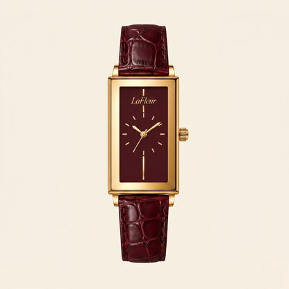 Montaigne Watch Burgundy