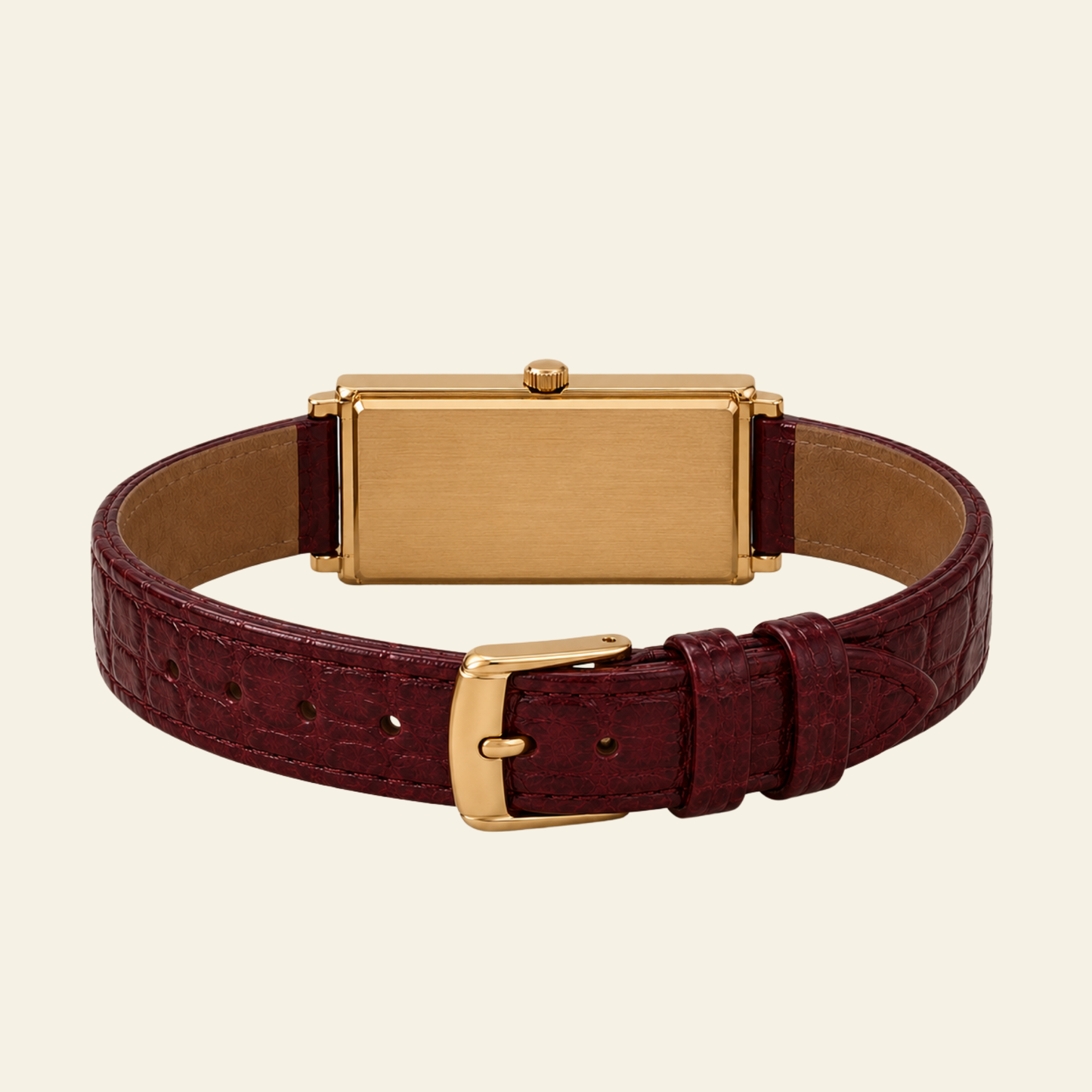 Montaigne Watch Burgundy