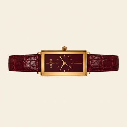 Montaigne Watch Burgundy