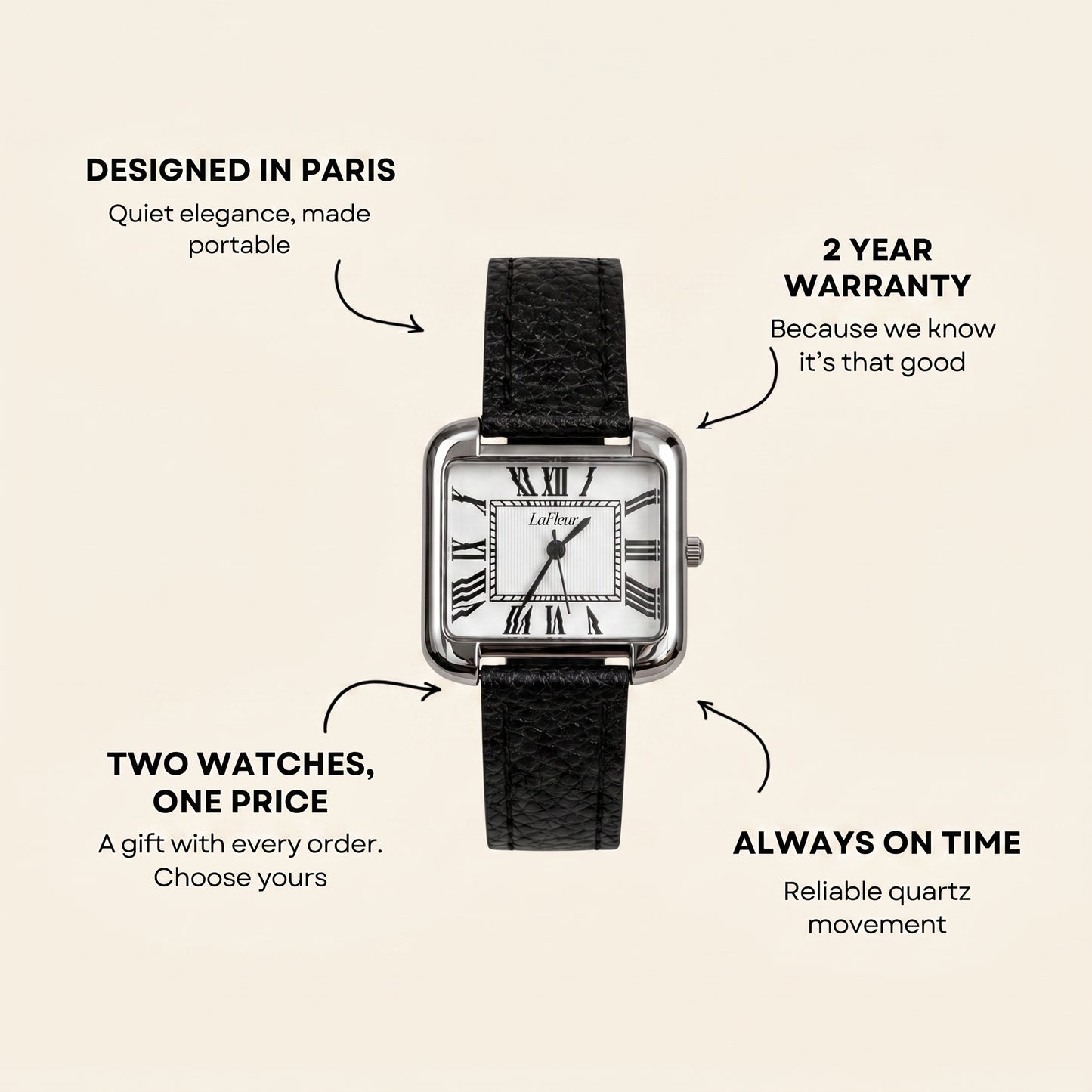Concorde Watch Black