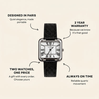 Concorde Watch Black