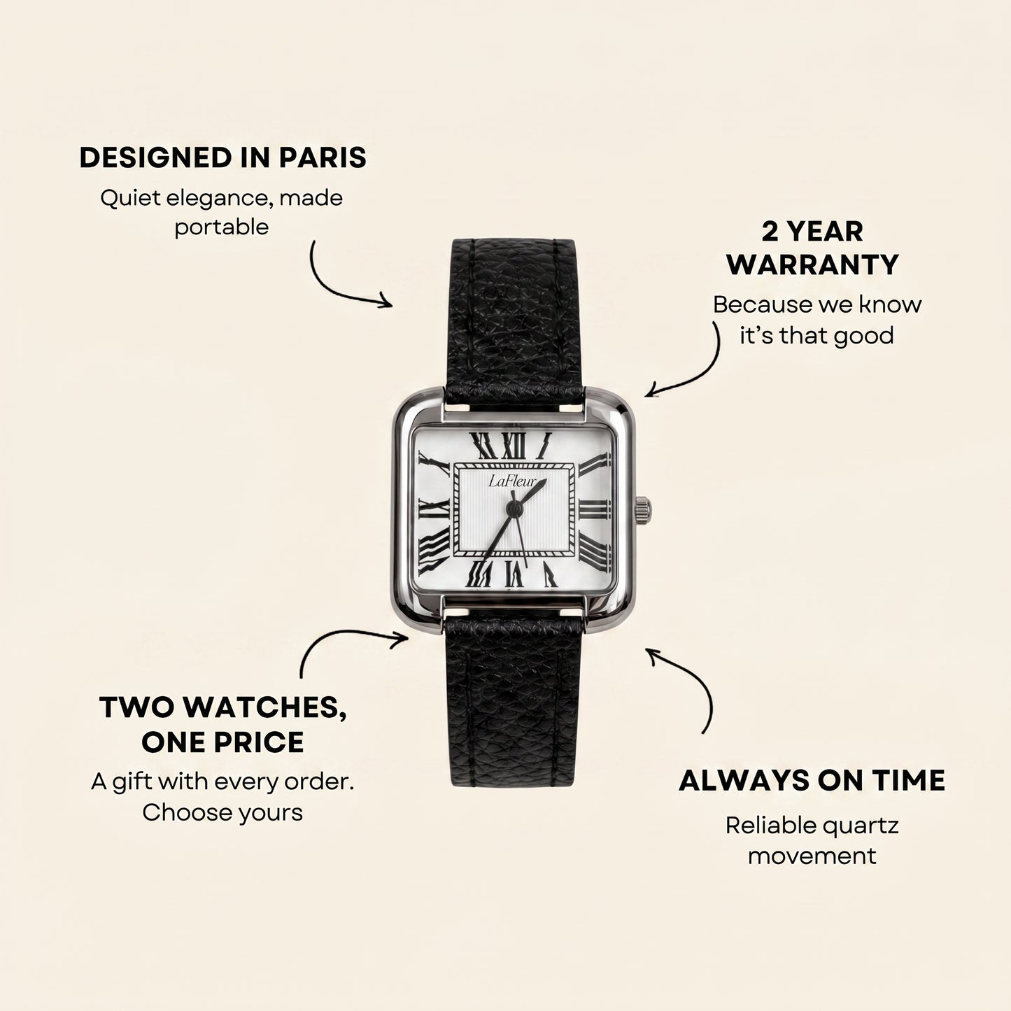 Concorde Watch Black