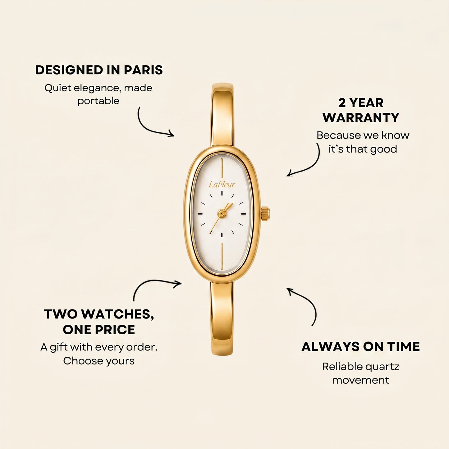 Passy Watch Gold