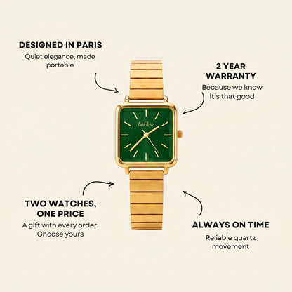 Le Marais Watch Emerald
