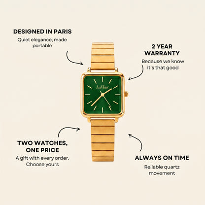 Le Marais Watch Emerald