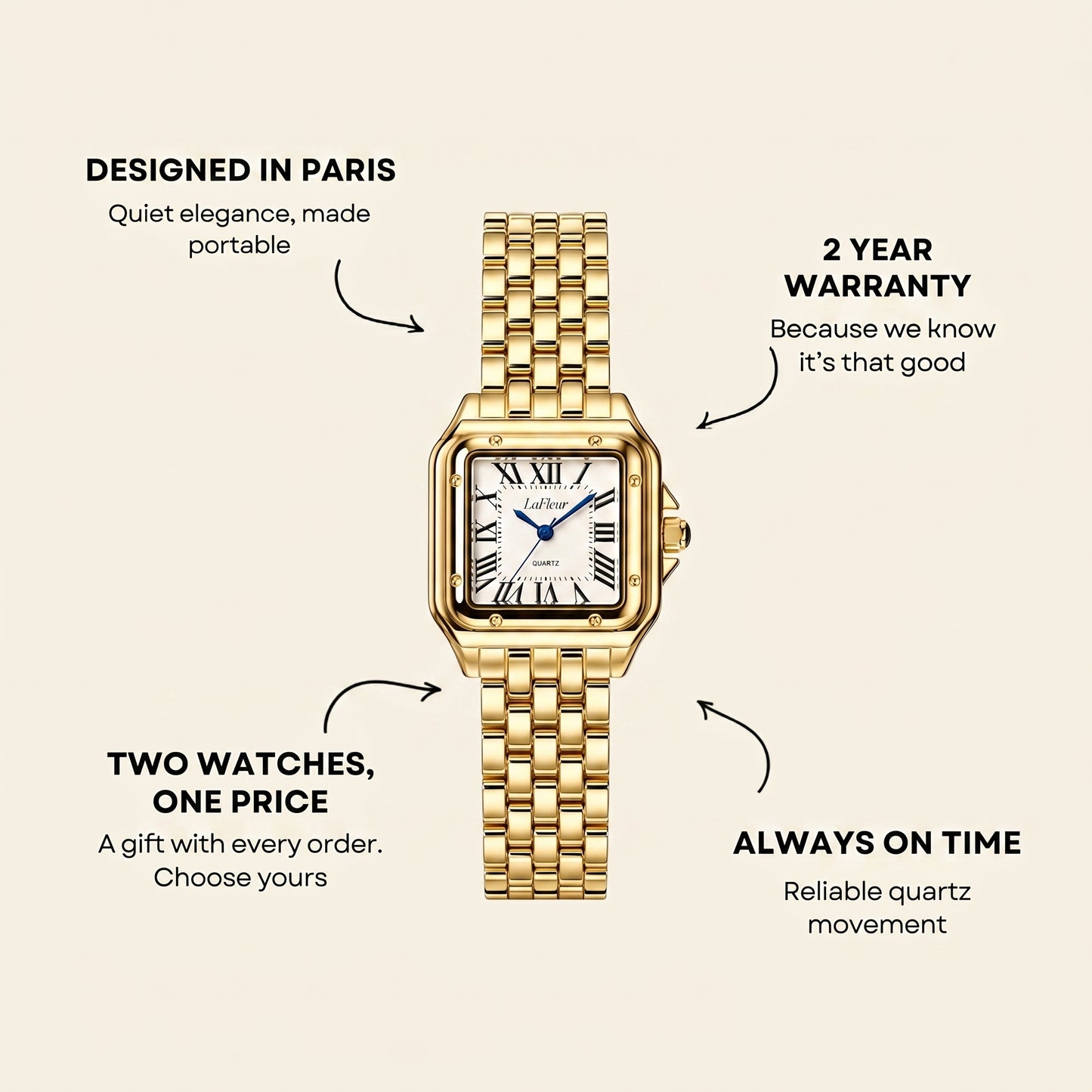 Le Marais Watch Ivoire