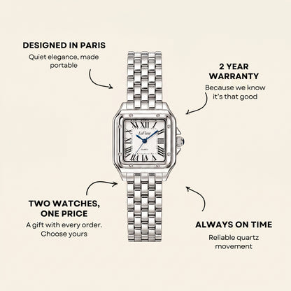 Le Marais Watch Argent