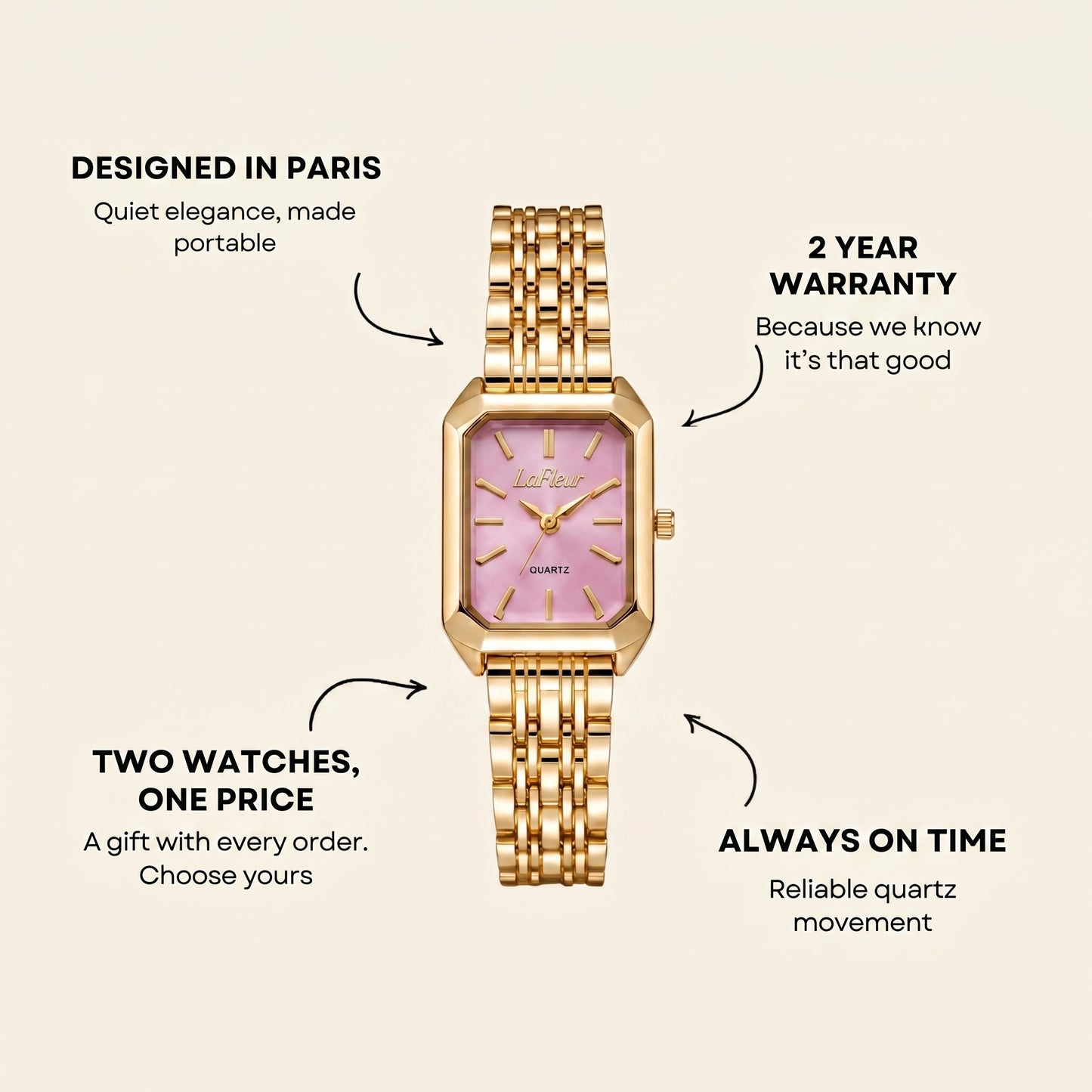 Le Marais Watch Petal