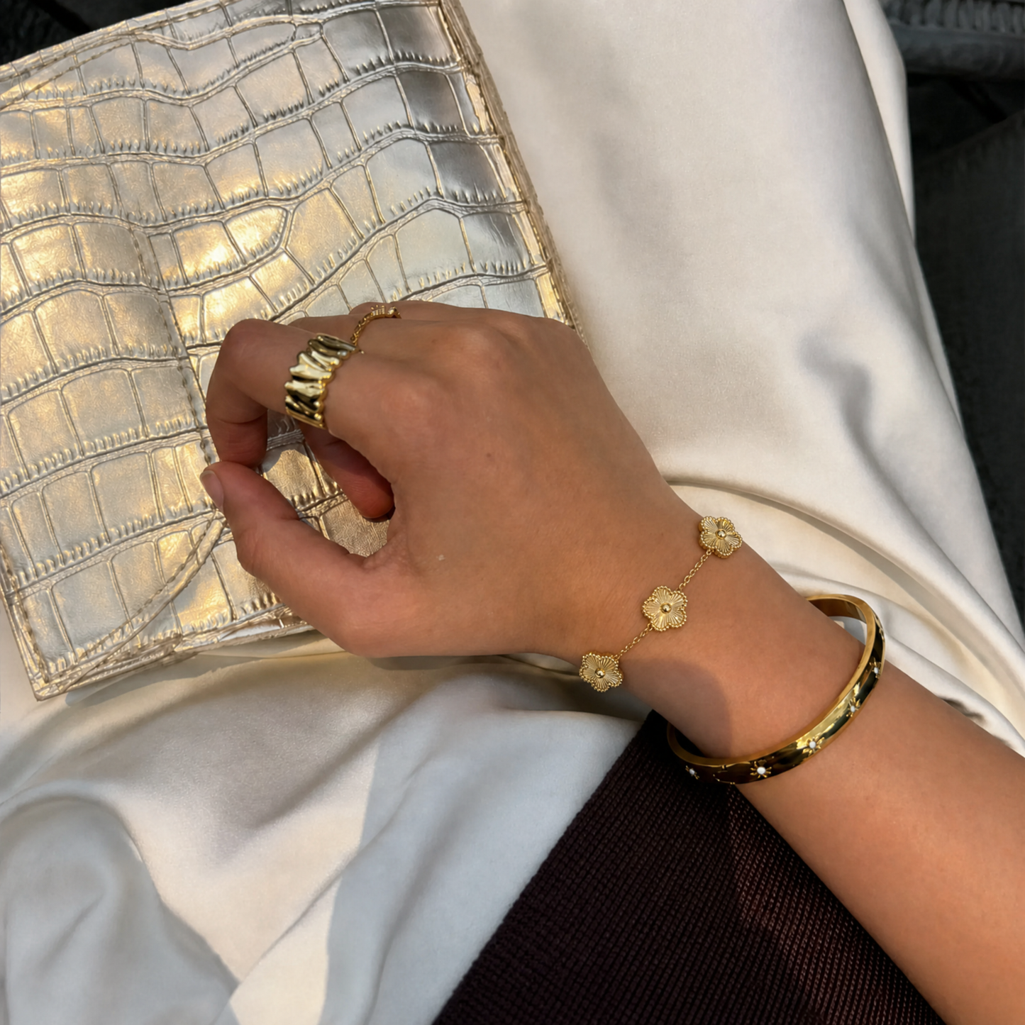 Trèfle Bracelet Gold