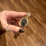Black Oveliar Watch