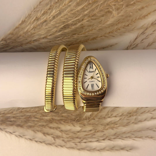 SERPENTI Golden White Montre