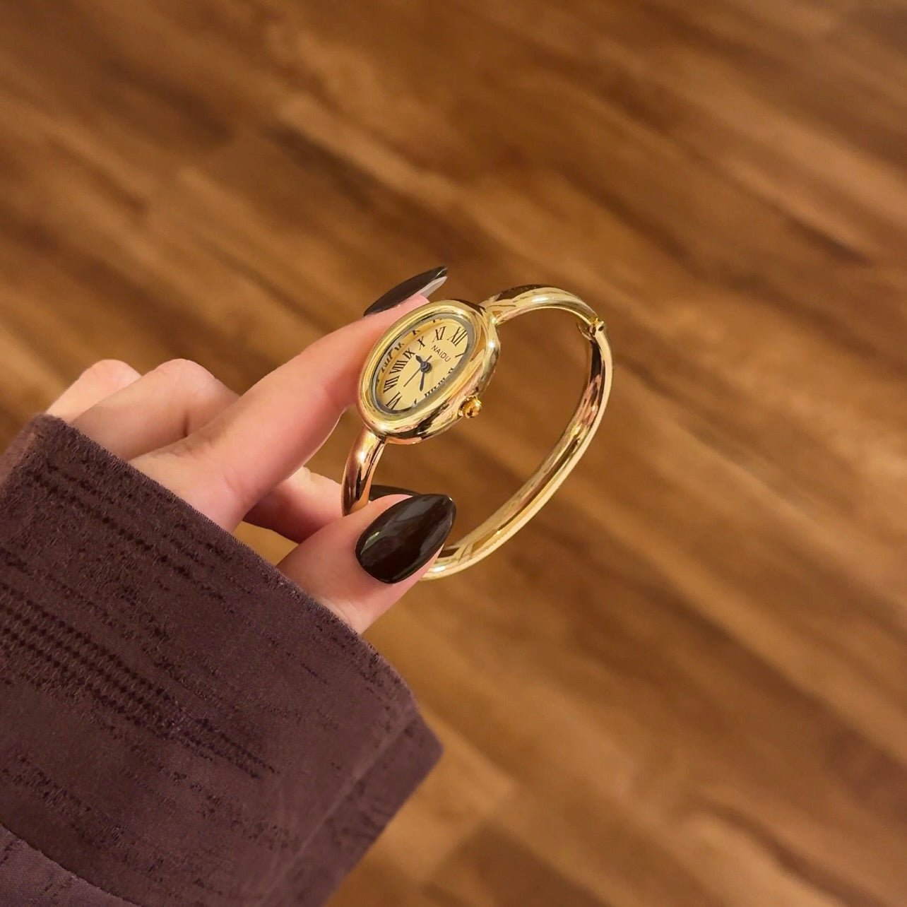 Champagne Gold Uhr