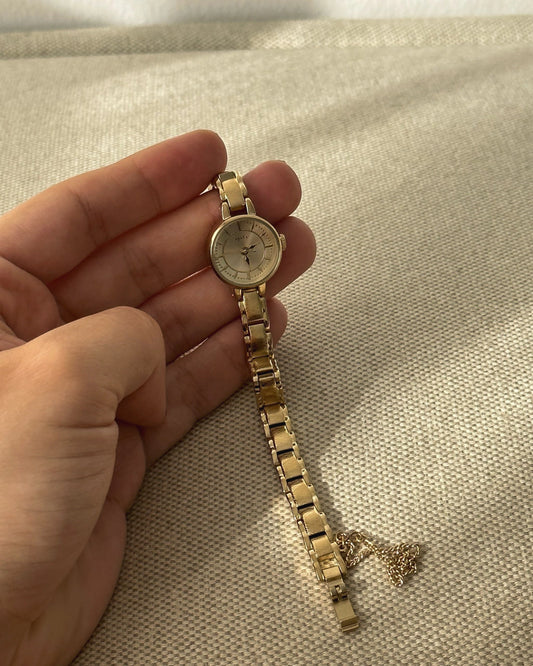 Mini Gold Watch