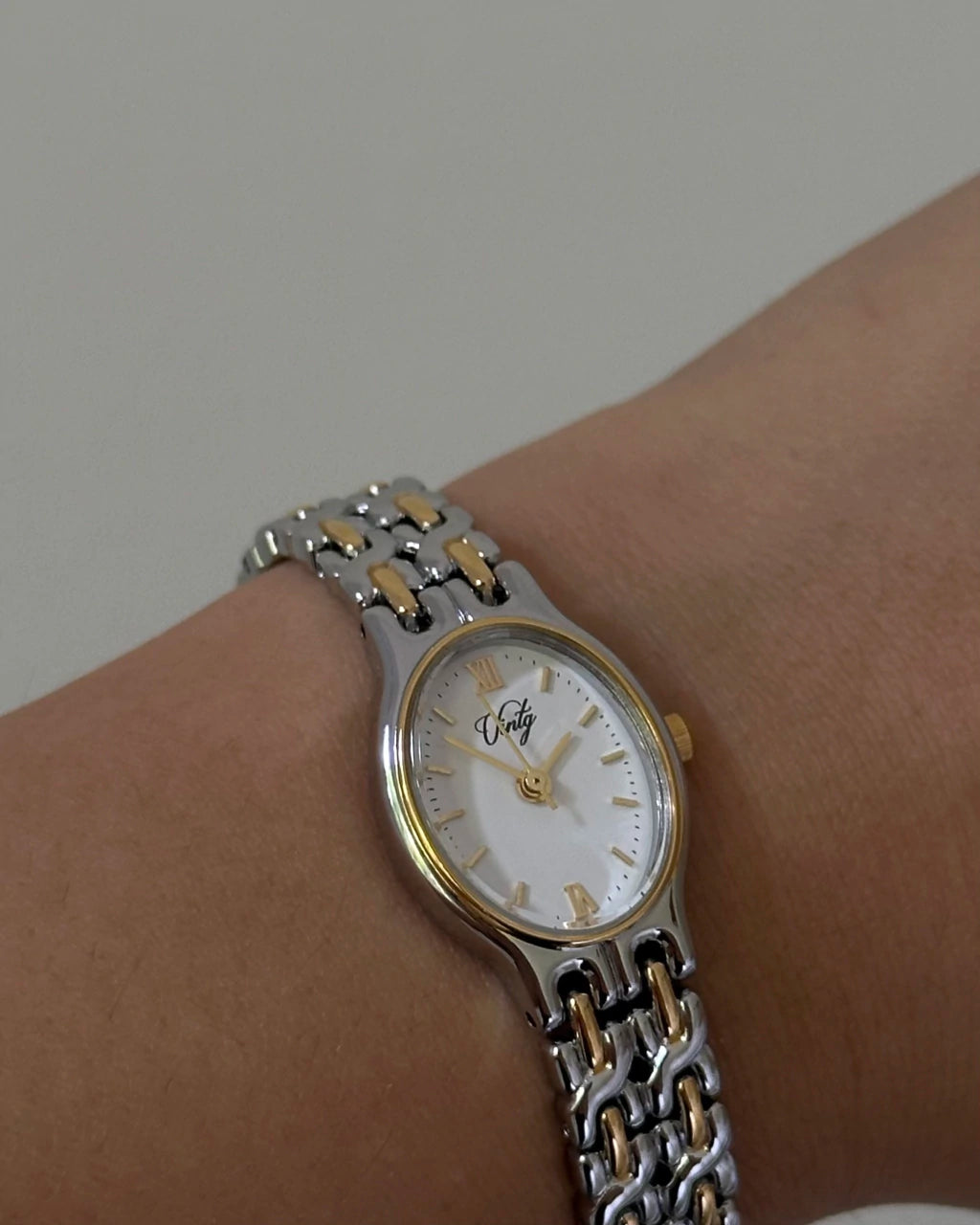 Orin Silver & Gold Watch