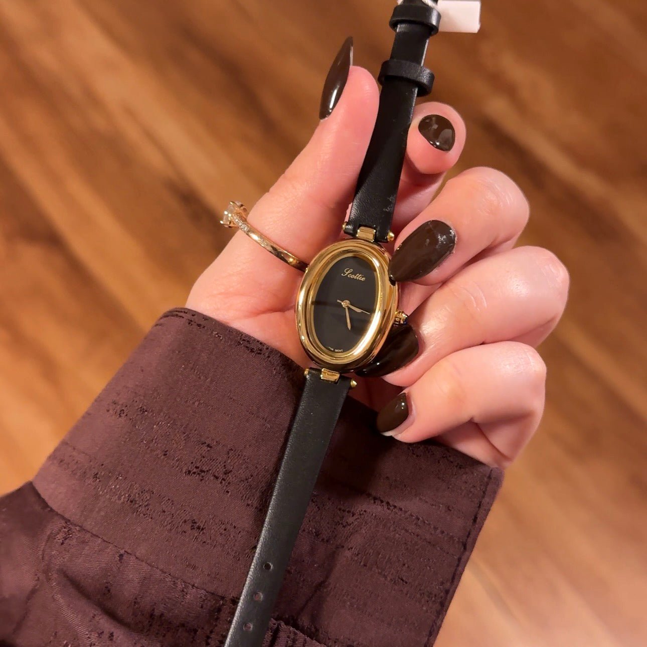 Noir Cherry Watch