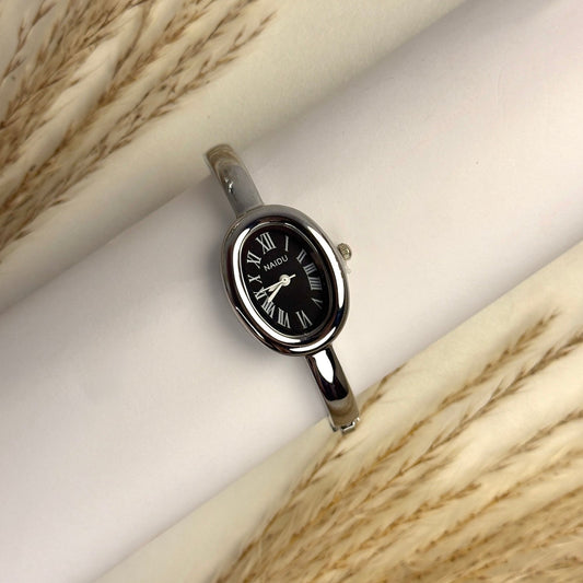 Midnight Silver Montre